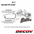 Single Hook Decoy AH-12 AREA HOOK Type XII JIGGY